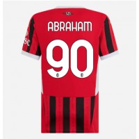 Dámy Fotbalový dres AC Milan Tammy Abraham #90 2024-25 Domácí Krátký Rukáv